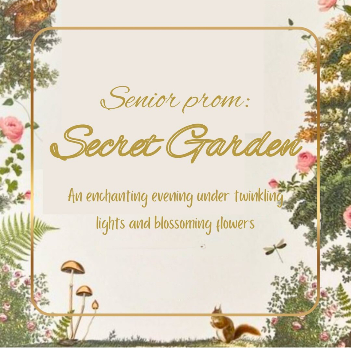 Seniors settle on ‘Secret Garden’ theme