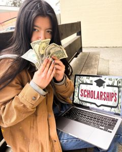 Student applies for free money