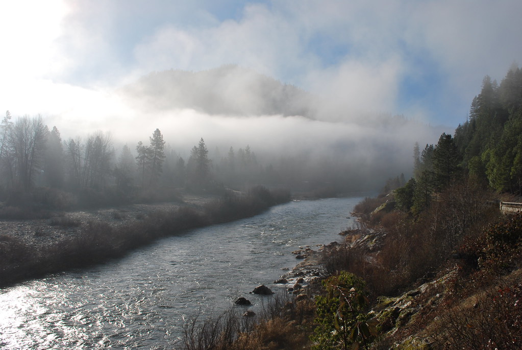 View of the Klamath River in Happy Camp.