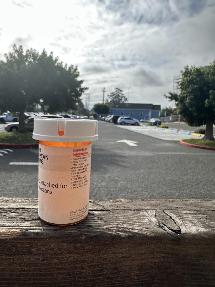 Example of a basic prescription bottle, standard for medications