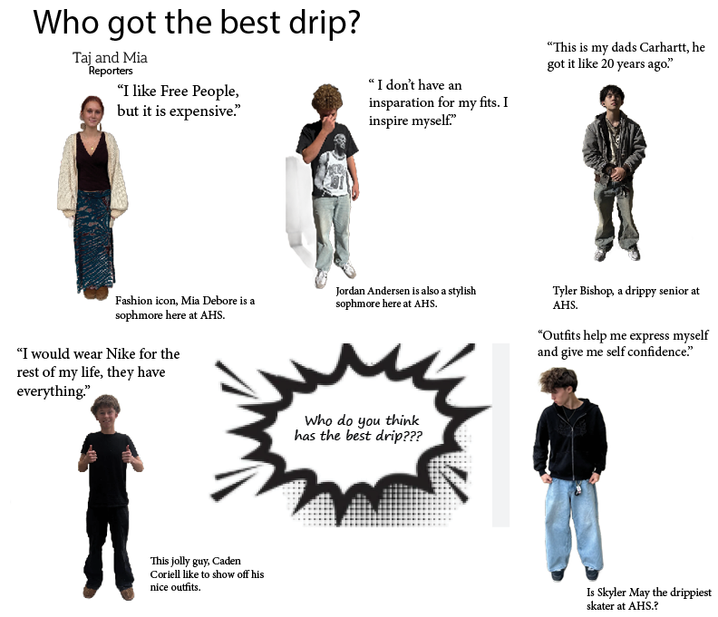 Who got the best drip?