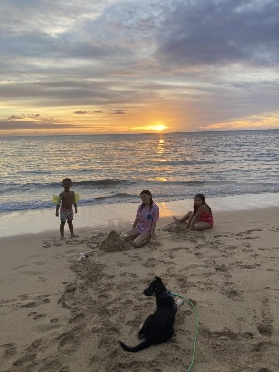Kealoha Jones hanging out with her family, and doing things she likes.