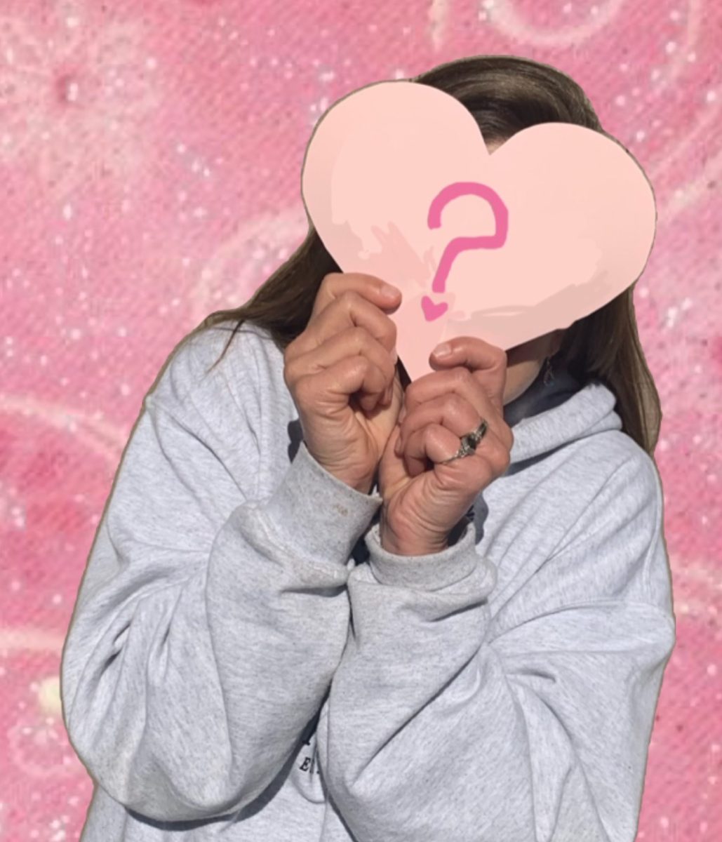 Collage of a mysterious romantic.