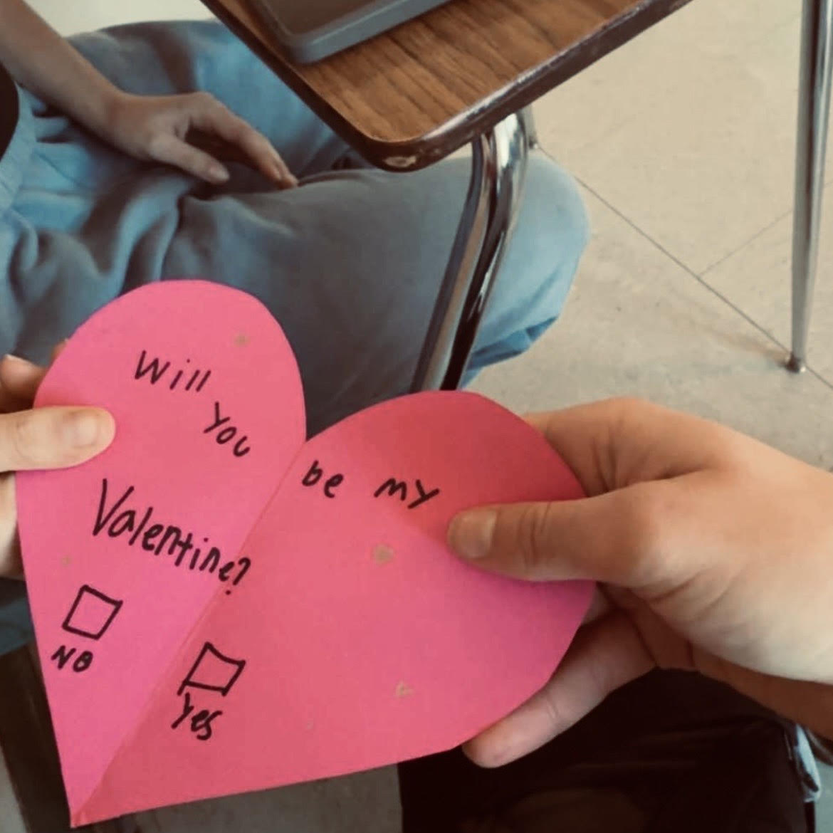 A simple valentine card.