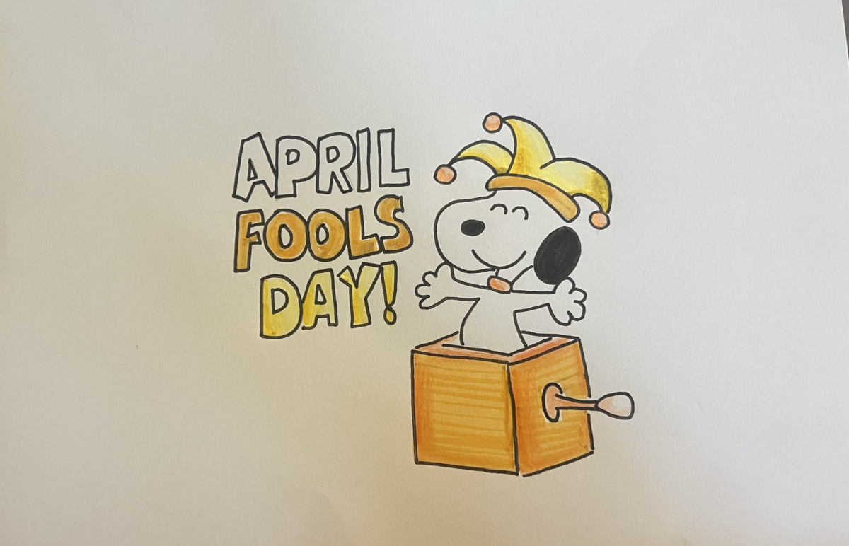 April fools illustration