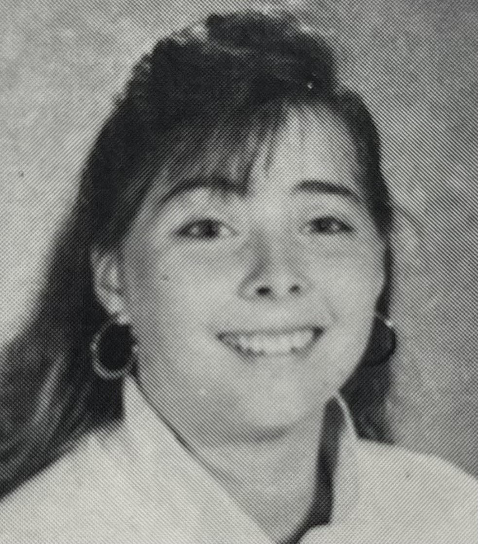 Jennifer Rosebrook as a Sophomore at Arcata