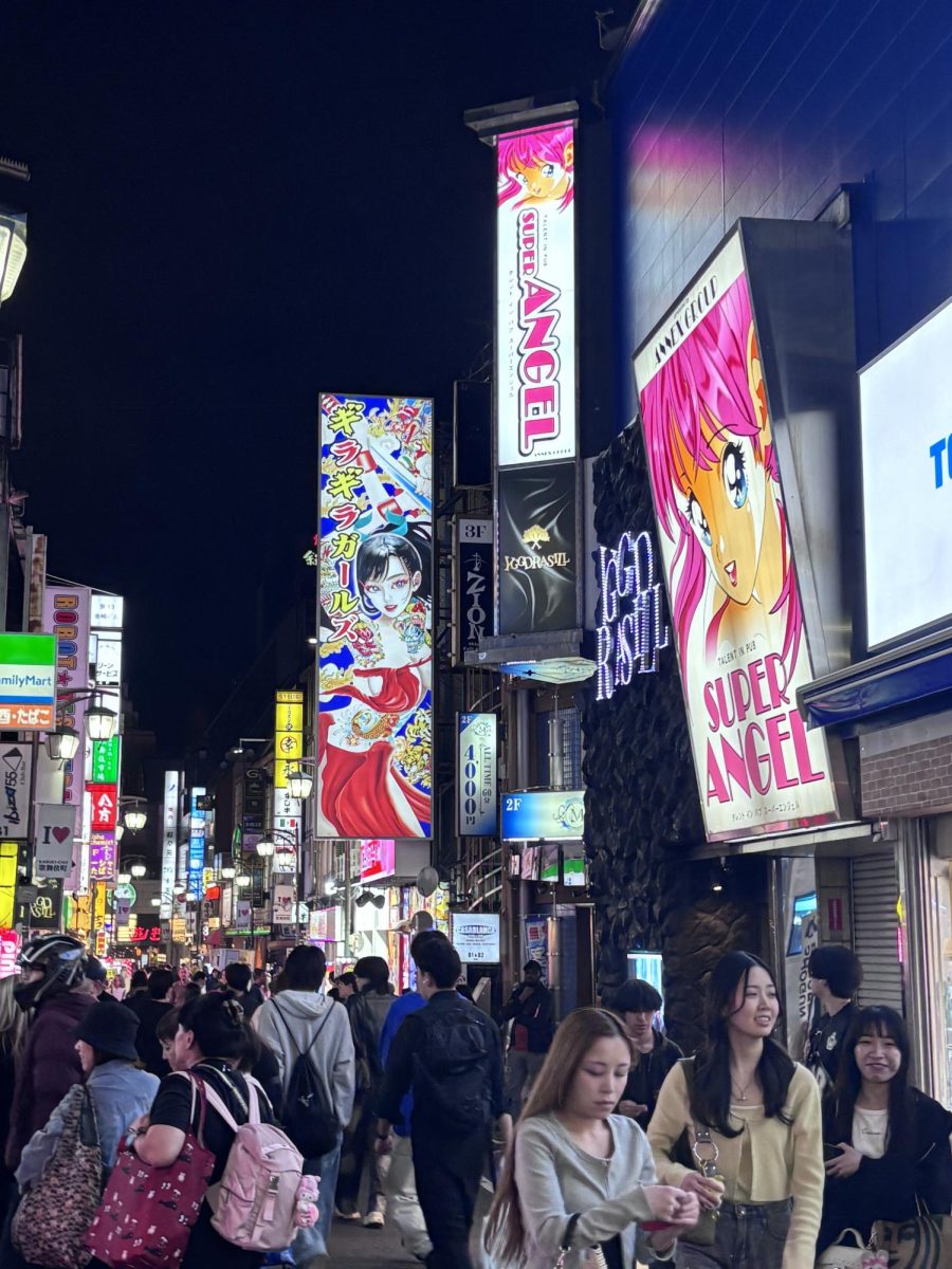 Cityscape of Shinjuku.