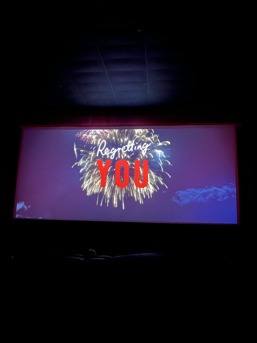 The movie "Regretting You" when it came out in theaters.