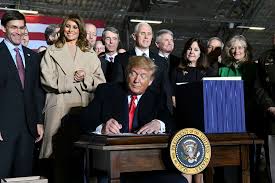 Trump signs NDAA.
