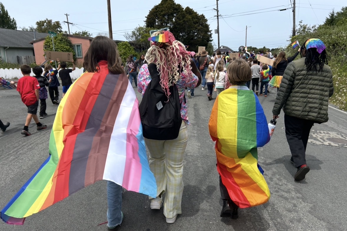 Coastal Grove pride event in Arcata. 