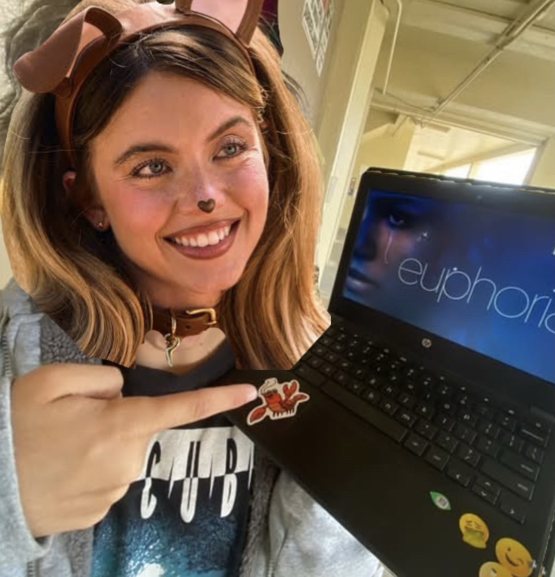 An enthusiastic "Euphoria" fan.